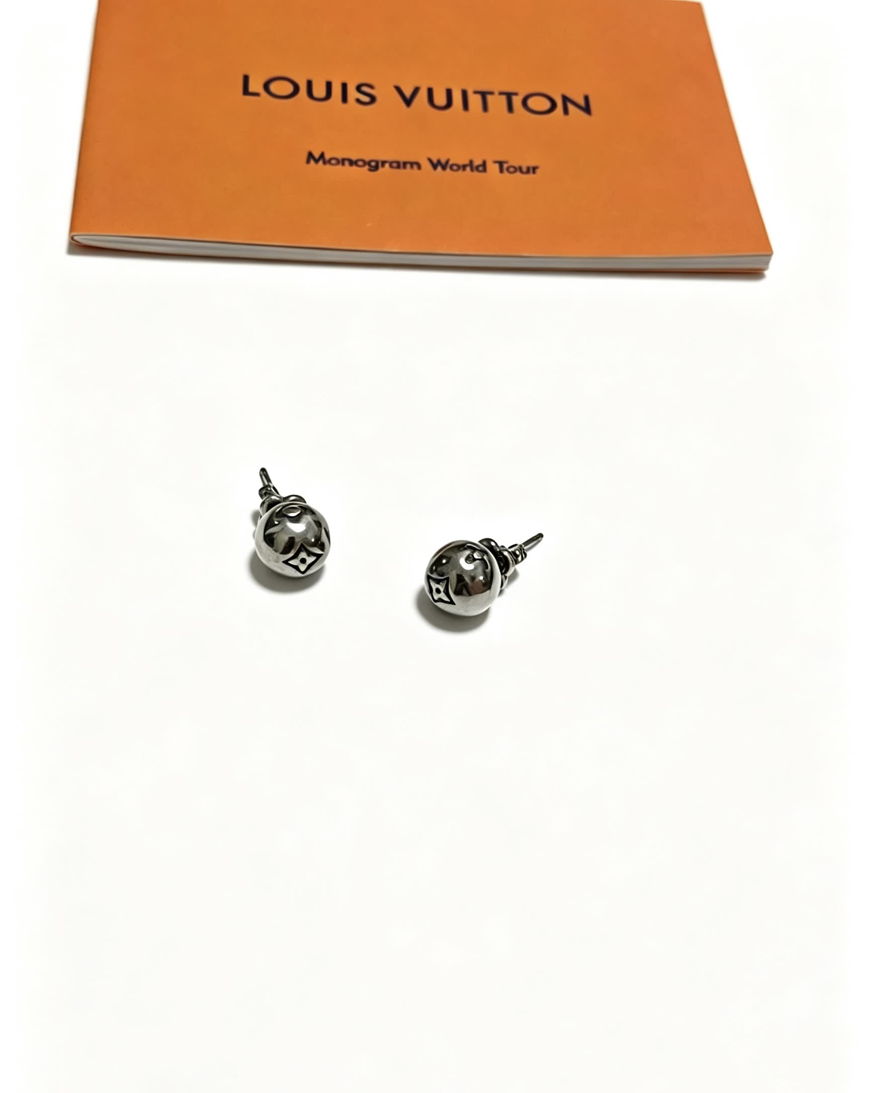 Louis Vuitton Monogram World Tour Earrings
